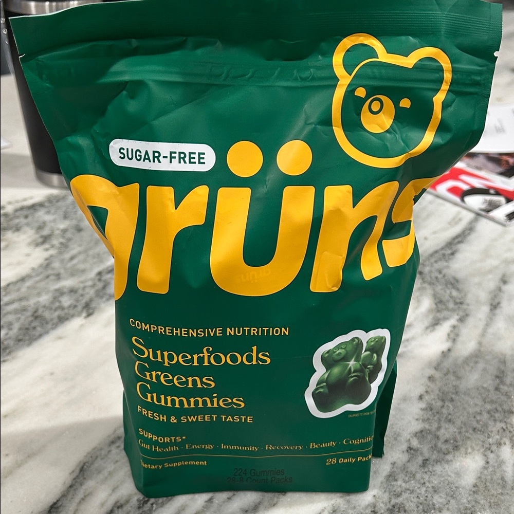 Sugar-Free Superfoods Greens Gummies